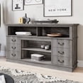 thumbnail image 2 of BELLEZE TV Stand Media Entertainment Center - Stoneford (Gray Wash), 2 of 7