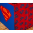 thumbnail image 4 of DC Comics Superman Logo Storage Bin Cube Organizer | 11 Inches, 4 of 7
