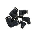 thumbnail image 1 of 5 unids accesorios neumáticos Conectores de tubos de tubo negro AIR AIR TUBO DE AGUA RÁPIDA PUSH EN LA MANGUERA CUBIERTA RÁPIDA 4mm 6mm 8mm 10mm 12mm, 1 of 4