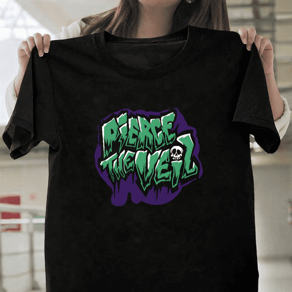 Pierce The Veil Post Hardcore Rock Band Fan Apparel Unisex T-Shirt, up to size 3XL.
