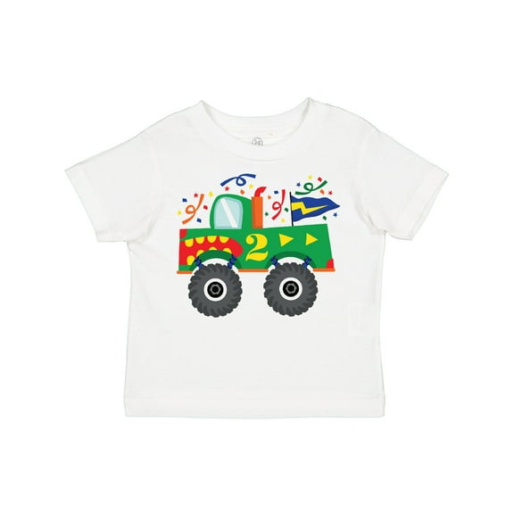 Inktastic 2nd Birthday Truck Boys Toddler T-Shirt