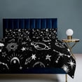 thumbnail image 3 of Moon And Star Print 3D Duvet Cover Set Quilt Cover Theme of for Bedroom Decoration, 3 of 6