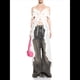 thumbnail image 1 of Camiseta Larga Holgada con Volantes y Abertura Frontal para Mujer, Sin Mangas, Espalda Descubierta, Tirantes Finos, Capa de , Maxi Top Sin Mangas M, 1 of 7