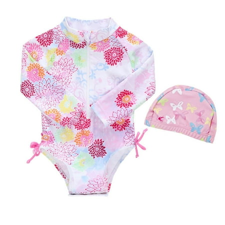 

Baby Unisex Spring Summer Print Long Sleeve Romper Bodysuit Swimwear Clothes