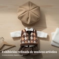 thumbnail image 4 of predolo Conjunto de Ropa de Muñeca OB11 Diseños Adorables Conjunto con Chaleco de Rombos para Muñeca Tela Suavizante, 4 of 5