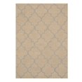thumbnail image 1 of Hand-Tufted Wool Beige Traditional Trellis Moroccan Rug, Made in India, 1 of 5