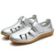 thumbnail image 5 of WILLBEST Sandalias De Mujer Zapatos De Mujer Moda Sandalias Planas De Suela Suave Sandalias Casuales Retro, 5 of 5