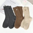 thumbnail image 2 of Women's Cute Crew Socks, Casual Athletic Bowknot Cherry Calf Novelty Socks, 2 of 14