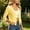 yellow, variant on Baeitkot Women's 3/4Long Sleeve V-Neck Outwear Women's Solid Color Knitted Cardigan 3/4Long Sleeve Button V-Neck Casual Outwear Navy M