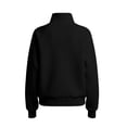 thumbnail image 6 of Maplenight Womens Mock Neck Sweatshirt Raglan Sleeve Loose Fit Oversized Pullover Tops Long Sleeve Warm Sweatshirts with Pocket, 6 of 6