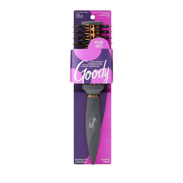 Goody Medium Heat Wave Hot Round Brush, Styling Brush, 1 Ct