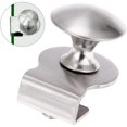 thumbnail image 4 of Juego de 4 manijas de puerta de vidrio de acero inoxidable Manija de puerta de vidrio con clip Manija de cajón de 5-6 mm para escaparate de oficina en el hogar y accesorios de puerta de muebles, BR-Li esquí esquí Gafas de esquí, 4 of 5