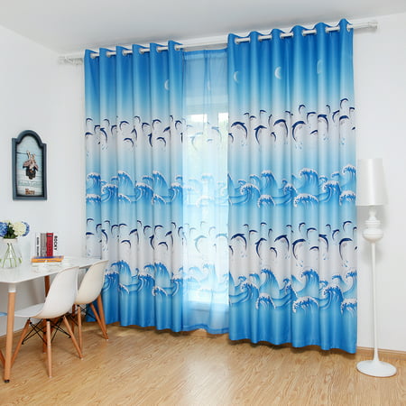 Homeholiday Window Curtains Cute, Cute Curtains For Living Room