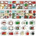 thumbnail image 2 of Etiqueta de regalo de Navidad JanHm 12 hojas 108 piezas autoadhesivas, 2 of 4
