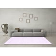 thumbnail image 3 of Ahgly Company Indoor Round Solid Purple Modern Area Rugs, 8' Round, 3 of 4