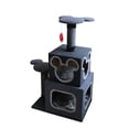 thumbnail image 3 of Penn-Plax Disney Cubical Cat Condo with Lounging Towers, Sisal Scratching Posts, and Swatting Toy – Gray, 3 of 5