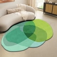 thumbnail image 2 of Alfombra de imitación de cachemira para sala de estar, manta completa con forma de mesita de noche para dormitorio, manta de sofá de color degradado, tapete para mesa de centro, 2 of 4