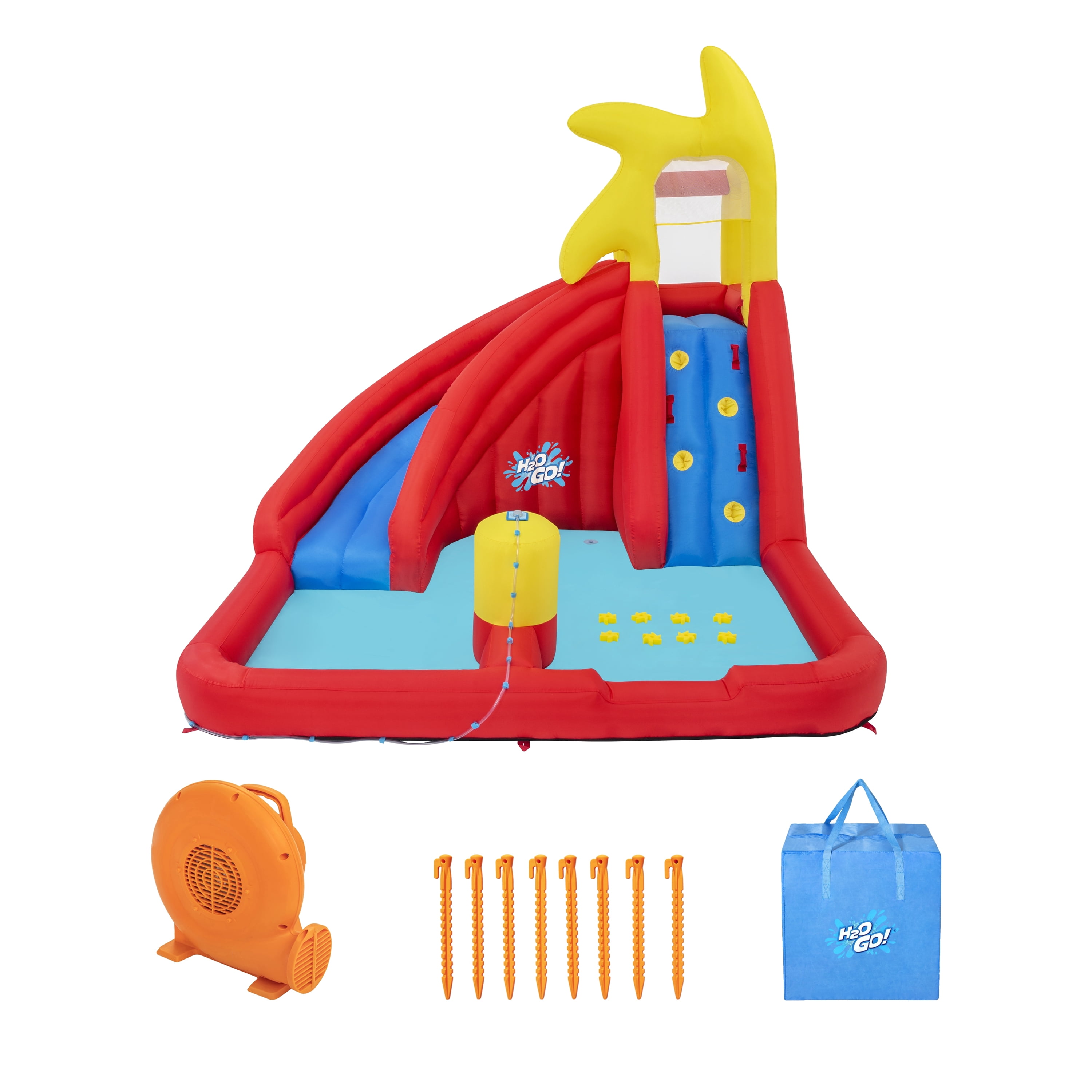 H2OGO! AstroSplash Kids Inflatable Mega Water Park 10'9"
