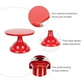 thumbnail image 6 of Monyance Dessert Display Stand Red Cake Stand Cupcake Holder Dessert Plate for Wedding Party Shower(7.87X7.87X5.12Inches), 6 of 10