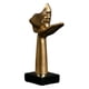 thumbnail image 3 of Escultura moderna de besos Perfecl dorado estilo Vintage, 3 of 8