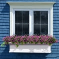 thumbnail image 3 of Zukuco Artificial Flowers Outdoor UV Resistant Outside Indoor Hanging Greenery Shrubs Arrangement for Vase Porch Window Box Patio Wedding Home Decoration (Fushia), 3 of 7