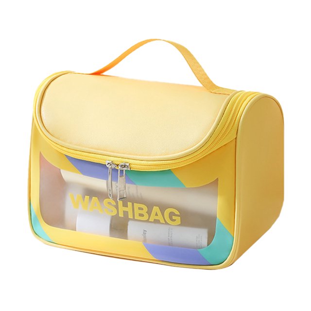 Nueva bolsa de cosméticos de pvc con alto valor, translúcida y portátil de gran capacidad MFZFUKR BST3045556-2