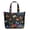 Cute, variant on Modern Dinosaur Print Weekender Bag, Cartoon Roaring Dino Travel Tote, Watercolor Baby Dinosaur Duffel for Business Trips