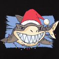 thumbnail image 3 of CafePress - Christmas Shark T Shirt - Women's Traditional Fit Dark T-Shirt, 3 of 4