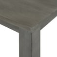 thumbnail image 4 of Royard Oaktree 6-piece Wooden Kitchen Table Set for 6, Farmhouse Dining Table Set with 4 Cross Back Chairs and Bench, Rustic Kitchen Furniture Set (Antique Graywash), 4 of 7