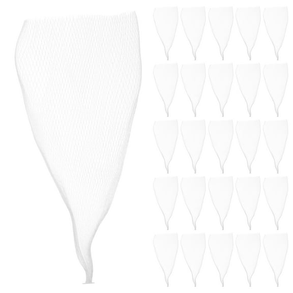 DEEPCRAFF 100Pcs Corner Sink Strainer with Fine Mesh for Kitchen Use 4.3x3.5x3.5in