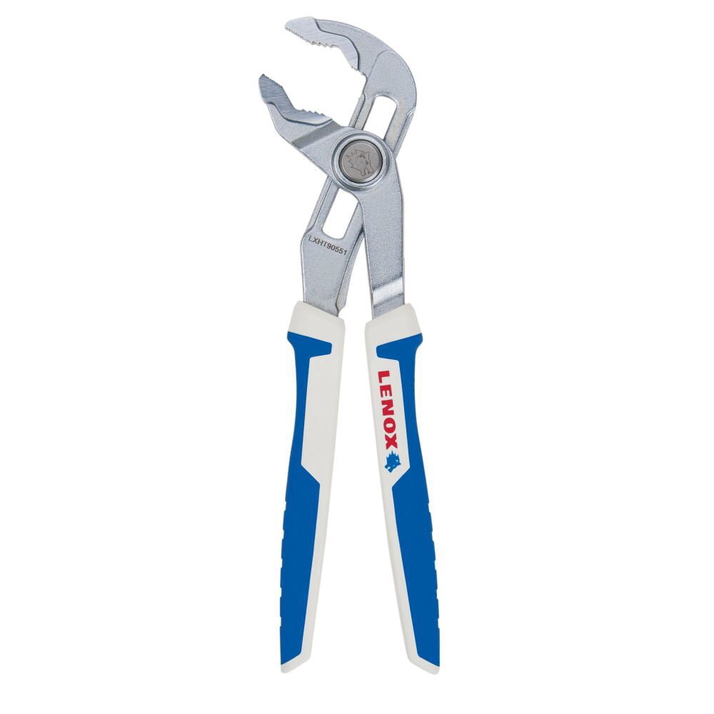 LENOX TOOLS LXHT90551 Quick-Adjust 10" V-Jaw Plier, Chrome
