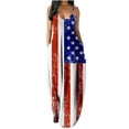 thumbnail image 1 of Leutsin Robe Maxi Décontractée pour Femme Grande Taille Robes Maxi Aguichant à Rayures Sans Manches Longue Grande Taille Robes Maxi Grande Taille Robes Maxi Grande Taille, 1 of 4