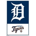 thumbnail image 2 of MLB Detroit Tigers - Logo 22 Canvas Wall Poster, 22.375" x 34", 2 of 4