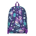 thumbnail image 3 of Celestial and Cosmic Print Backpack, Ergonomic Shoulder Design and Water-Resistant Build for Work or Travel, 3 of 5