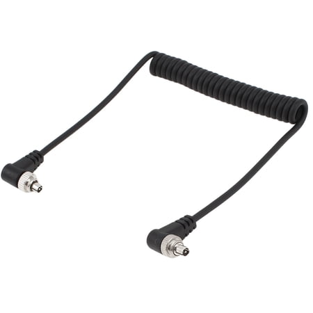 12  Black Coil M/M PC Plug Cord Flash Cable for Digital Camera price history on PriceWatchPro