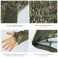 thumbnail image 7 of Bassdash FS13M Men's Hunting Camo Performance Long Sleeve Shirt Fishing UPF50+, 7 of 7