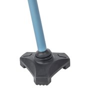 HurryCane Freedom Edition Folding Cane with T Handle, Pastel Blue