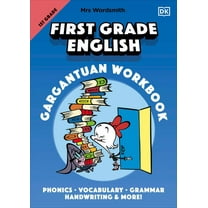 Mrs Wordsmith Mrs Wordsmith First Grade English Gargantuan Workbook: Phonics, Vocabulary, Grammar, Handwriting and More!, (Paperback)