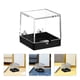 thumbnail image 3 of 10 Uds. Vitrina de piedra cuadrada, caja de plástico transparente, vitrina de muestras de cristal, vitrina de colección en miniatura, vitrina de colección de joyas, 3 of 6