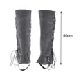thumbnail image 3 of Pirate Boot Covers, Shoe Covers, Boot Covers, Durable Costume Props, Pirate Boot Gray, 3 of 7