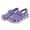 Purple Glitter, variant on Girls' Two Tone Clogs. (Toddler/Little Kids) - Purple Glitter, Size: 8