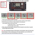 thumbnail image 4 of Regulador de panel solar Controlador de carga de batería Pantalla LCD Gestión completa de carga PWM de 4 etapas, 60A, Negro, 3 botones Scienceny HA5851-12B, 4 of 6
