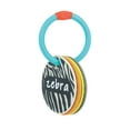thumbnail image 4 of Nuby Animal Flash Cards Silicone Teether Toy Ring for Babies, Multicolor Animals, 4 of 11