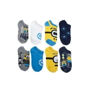 Minions Boys Despicable Me Socks, 6+2 Bulk Pack