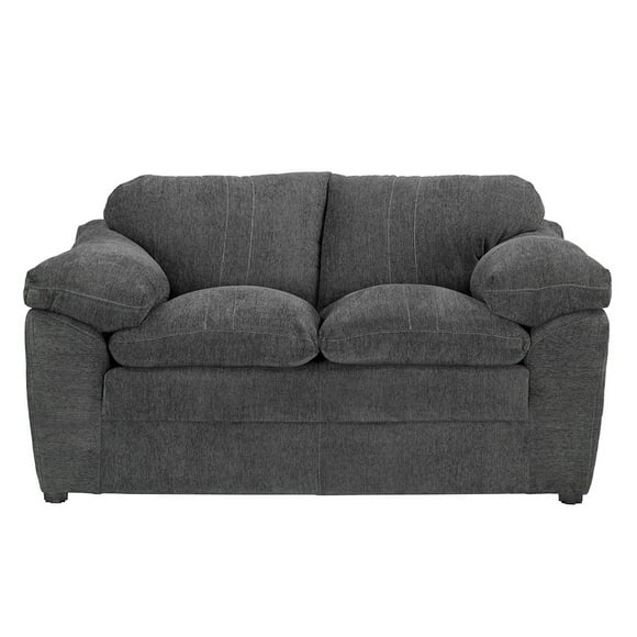 Love Seat Aston 2 Plazas Gris Oscuro