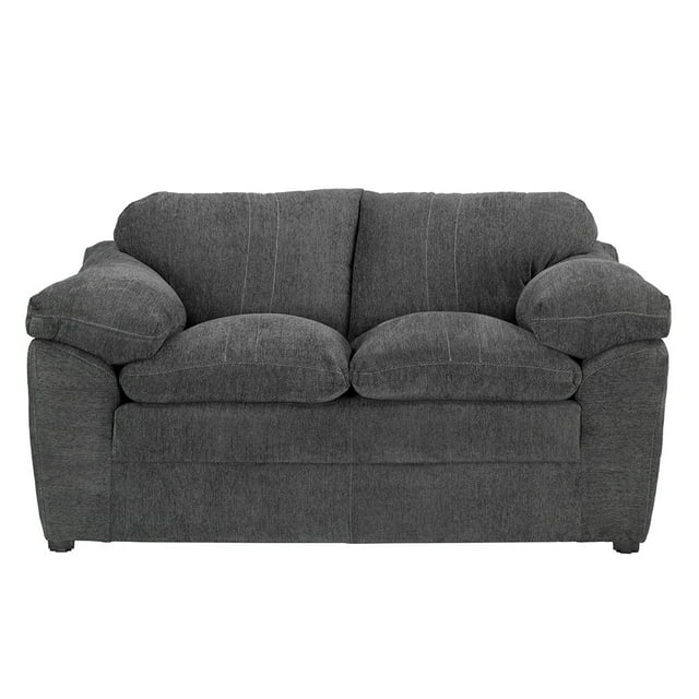Love Seat Aston (2 Plazas) Gris Oscuro