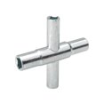 thumbnail image 1 of Llave de agua MUELLER B & K de acero con vástagos cuadrados, 1 of 1