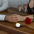 thumbnail image 4 of Xihbxyly Vela de San Valentín, Diseño de Rosa En Forma de Corazón, Cera de Soja de Larga Duración, Aroma Relajante a Rosa, Elegante Decoración Del Hogar, Regalo Perfecto para Mujeres, Ideal para Cump, 4 of 7