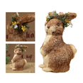 thumbnail image 1 of Estatua de Conejo de paja de Pascua Macarena, 1 of 8