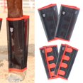 thumbnail image 1 of Harrison Howard Leggings Holgados Para Moscas De Caballo, Transpirables, Resistentes A Desgarros, Protectores De Piernas De Malla Fina, Cómodas Botas Para Moscas (Juego De 4), Color Naranja Grande, 1 of 5